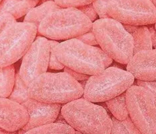 Lèvres rouge sucre