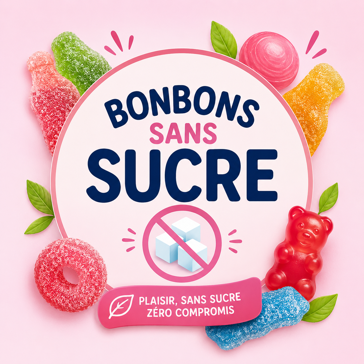 BONBONS SANS SUCRES