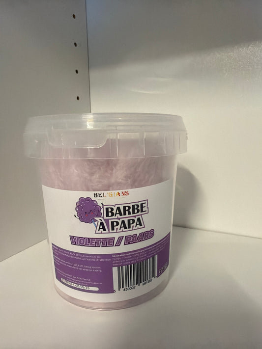Barbe à papa violette