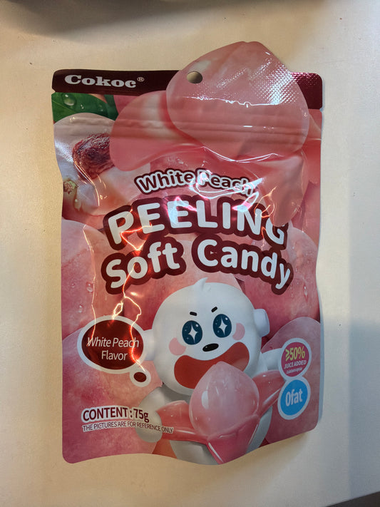 Bonbon à éplucher pêche