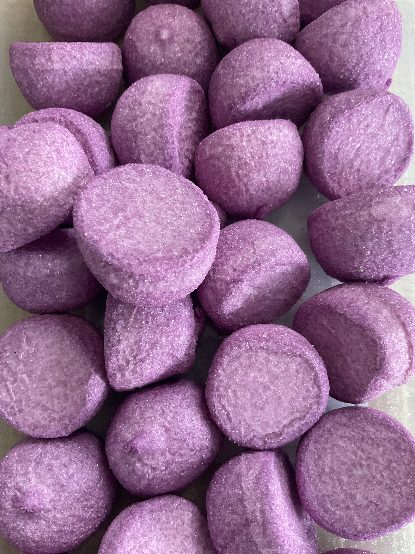 Balle de golf violette (8)