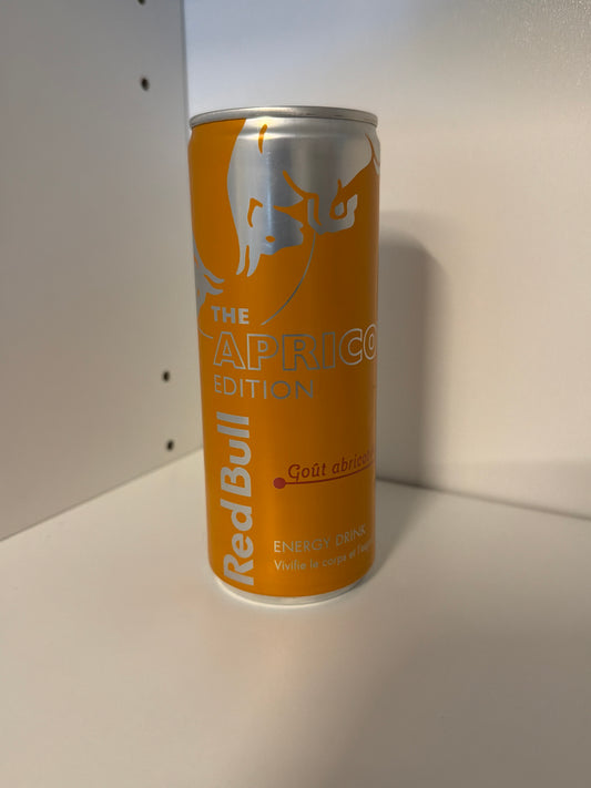 Red-bull abricot fraise