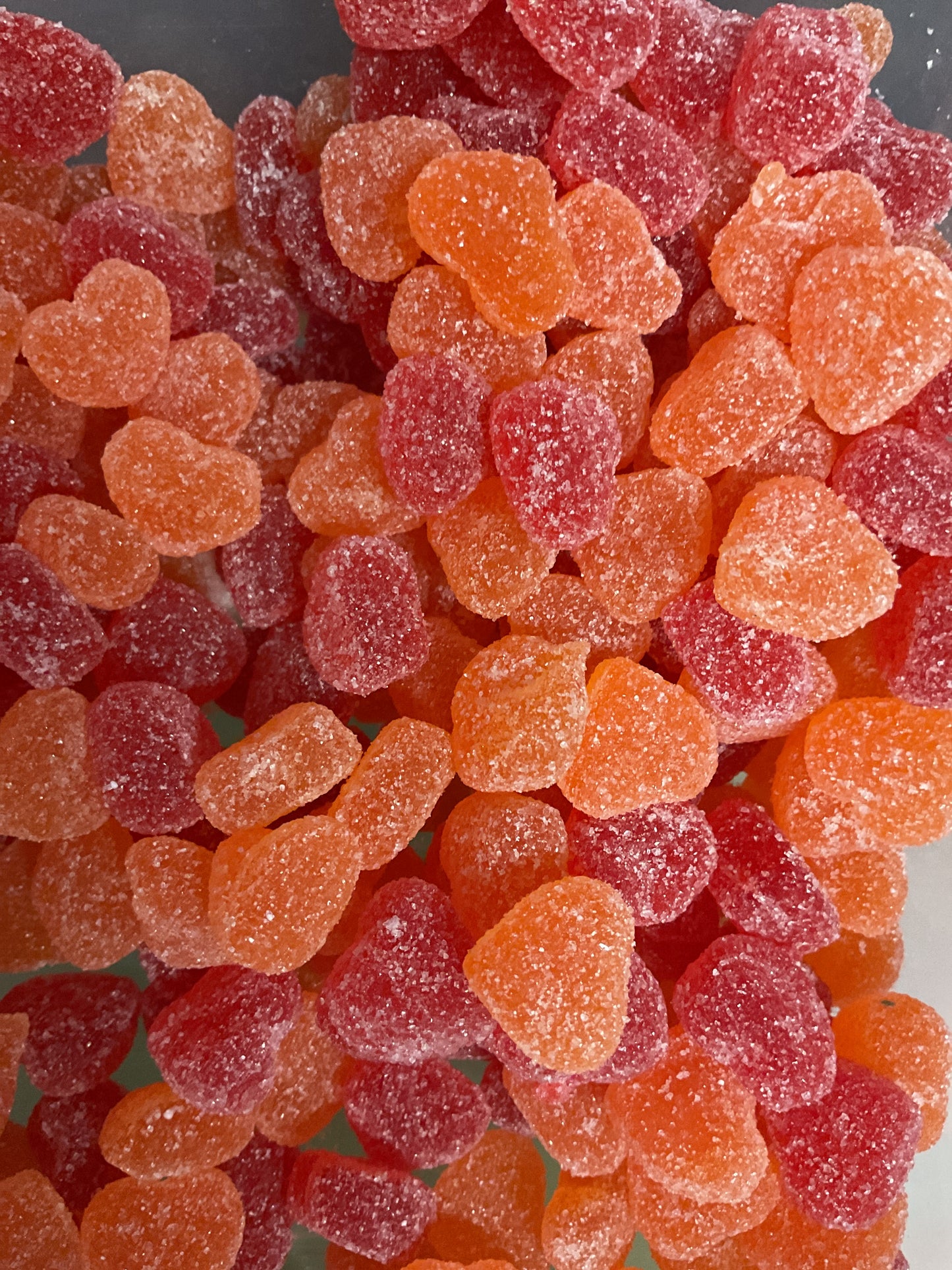 Mini cœur pêche (100g)