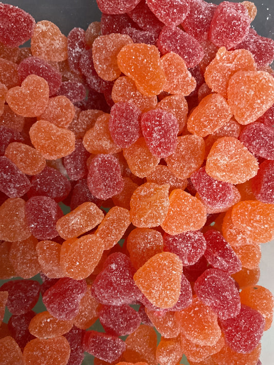 Mini cœur pêche (100g)