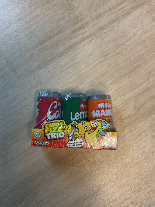 Candy fizz trio coca citron orange