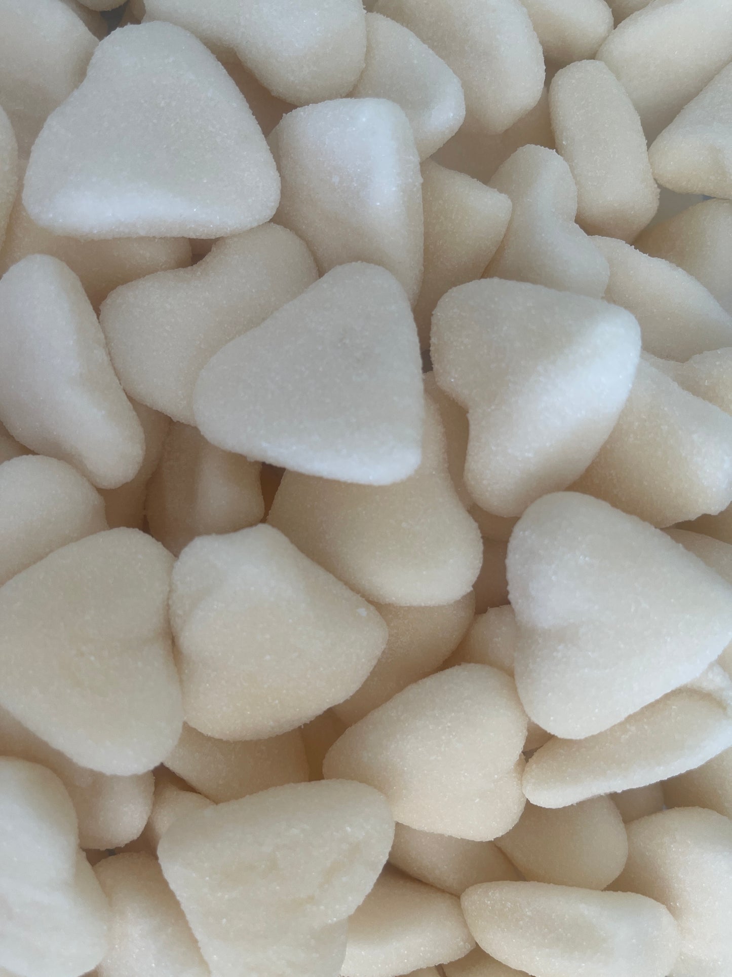 Cœur blanc vanille sucre (100g)