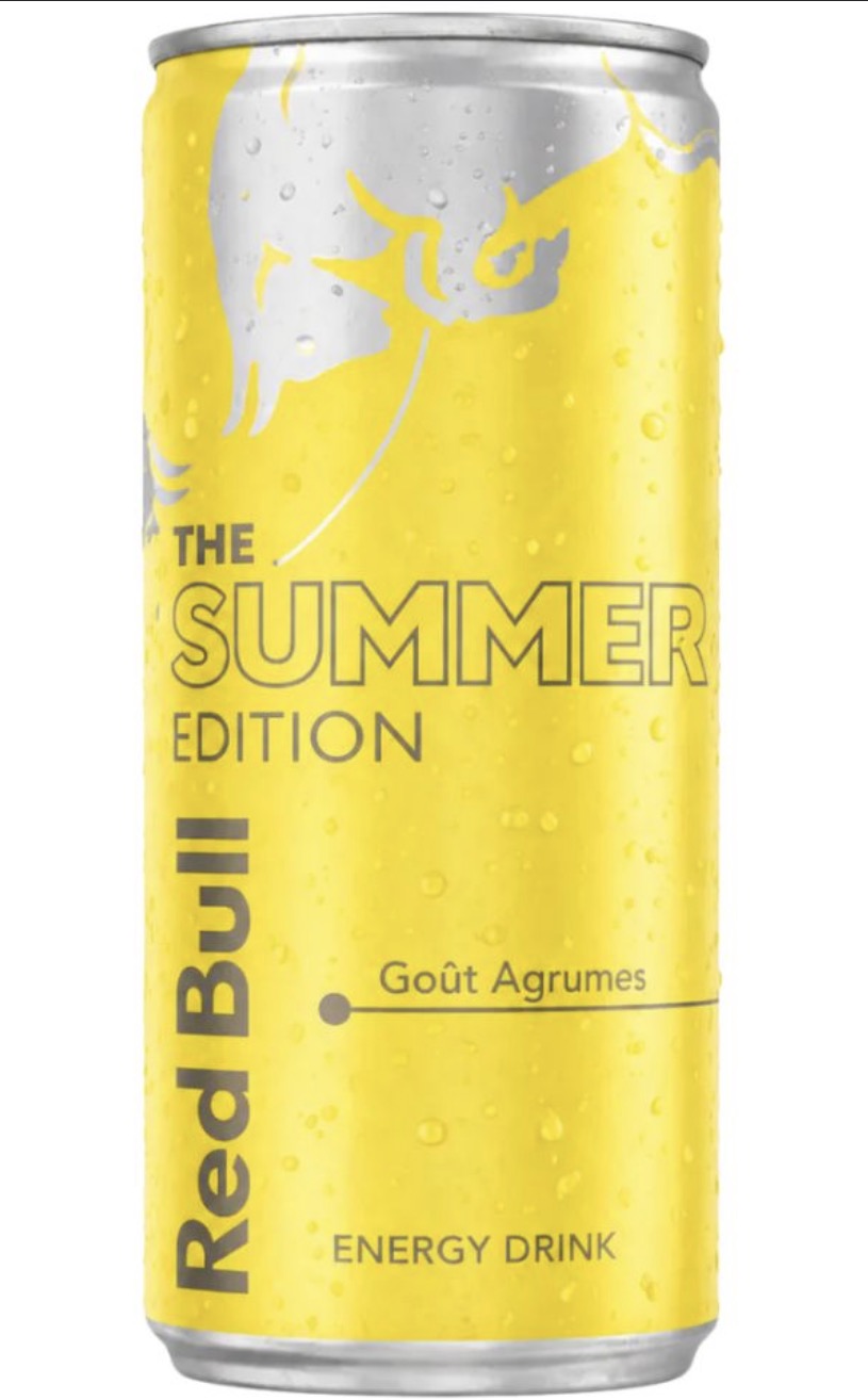 Red bull Agrumes