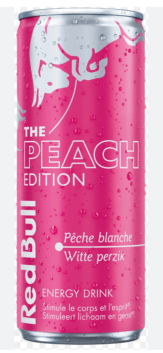 Red bull Pêche blanche