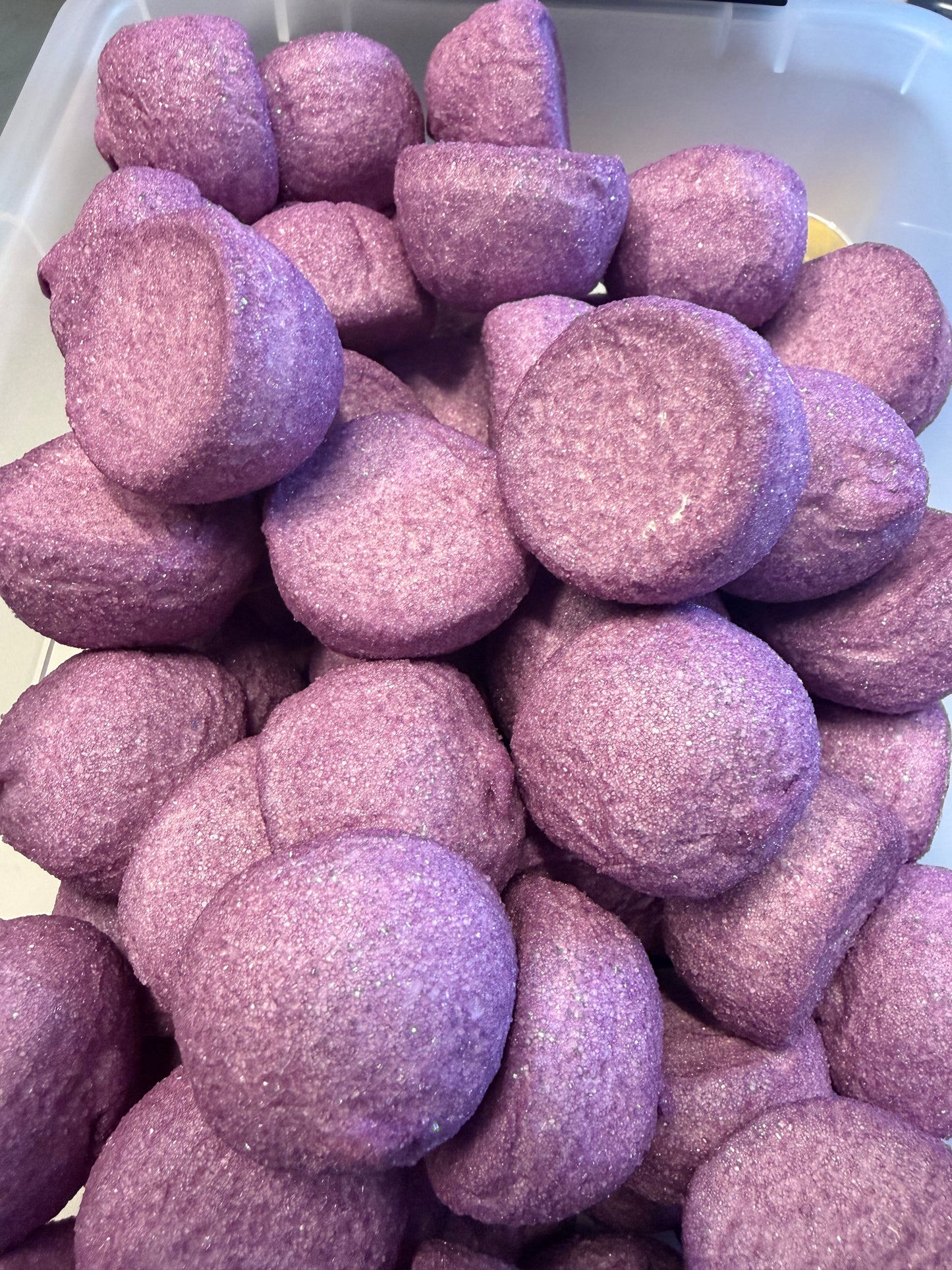 Balle de golf violette (8)